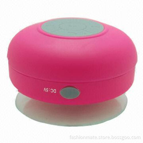 Suck Water-resistant Bluetooth USB Speaker with Handsfree Phone Call